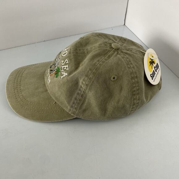 Sun Cap Green Dead Sea‎ Taxi Camel Hat Casual Adjustable Olive Baseball Novelty - Picture 2 of 7